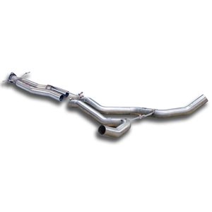 Kit Tubi Centrali + "Y-Pipe"(Sostituiscono Centrale Di Serie) Supersprint Per Land Rover Range Sport Mk1 (L320) - 2013