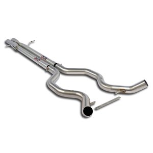 Tubi Centrali "X-Pipe" + Tubi Raccordo Destro - Sinistro Supersprint Per Land Rover Range Sport Mk2 (L494) 2014 -