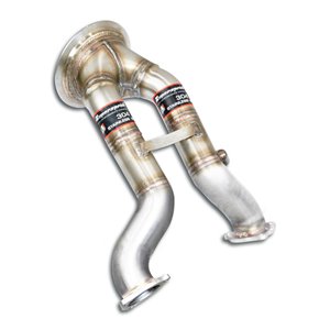 Downpipeelimina Catalizzatore + Gpf(Guida A Destra / Sinistra) Supersprint Per Porsche Cayenne Suv (Serie 536)