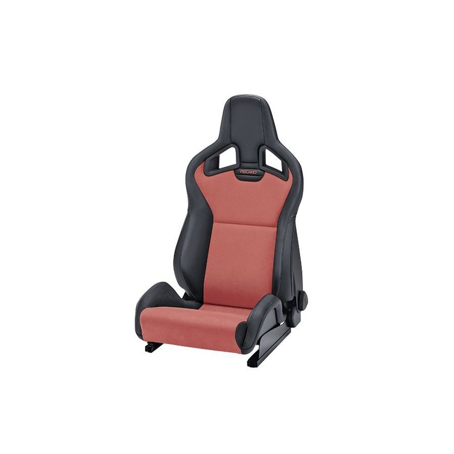 recaro cross sportster cs sedile pilota airbag riscaldamento nero / rosso
