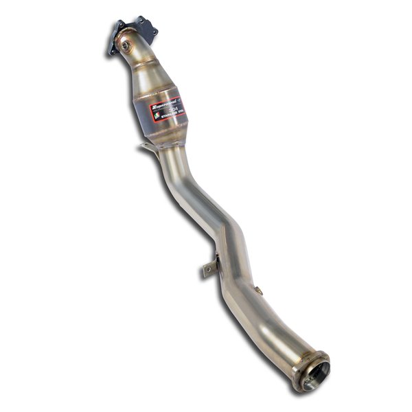 Downpipe Con Catalizzatore Metallico Supersprint Per Subaru Impreza Wrx - '00