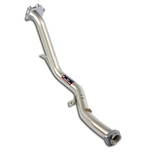 Downpipe (Sostituisce Catalizzatore) Ø63,5Mm.Anche Per Centrale Di Serie Supersprint Per Subaru Wrx Sti '15 -