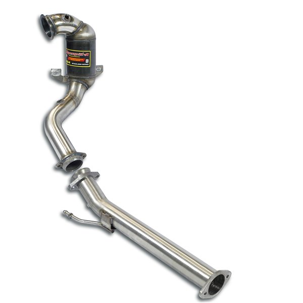 Downpipe + Catalizzatore Metallico(Elimina Gpf) Supersprint Per Volkswagen Vw Golf Vii