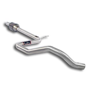 Tubo Centrale Con Catalizzatore Metallico Supersprint Per Volkswagen Vw Golf Vii