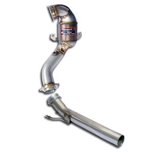 Tubo Turbina Con Catalizzatore Metallico Wrc 100Cpsi Supersprint Per Volkswagen Vw Golf Vii Sportwagen