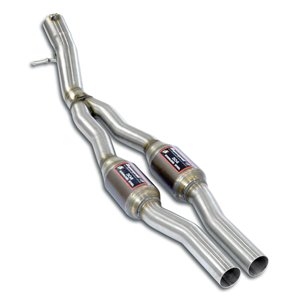 Anteriore Con Catalizzatori Metallici Destro - Sinistro Supersprint Per Volkswagen Vw Golf Vii R