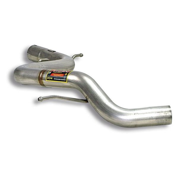 Tubo Centrale Supersprint Per Volkswagen Vw Scirocco 2008 - 2014