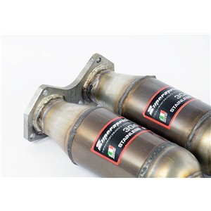 Anteriore Destro - Sinistro Con Catalizzatore Metallico Supersprint Per Volkswagen Vw Passat Type 3C