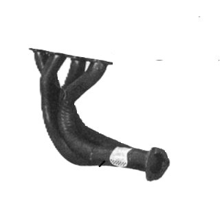 Left exhaust manifold Ansa DE 0531 De Tomaso Pantera GT5 – GT5S from 1980 to 1991