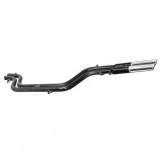 Left rear exhaust silencer Ansa FR 1237 Ferrari 365 GTC/4 Coupè (Gobbone) from 1971 to 1972