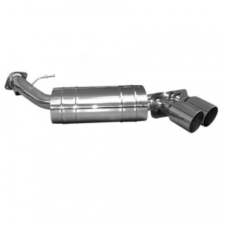 REAR SILENCERS WITH EXHAUST PIPES APPROVED FOR FERRARI 612 SCAGLIETTI 2004 2011