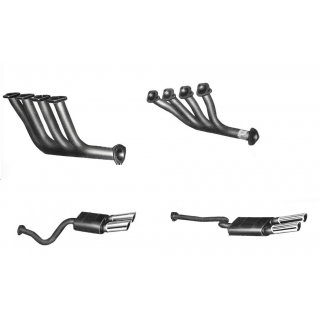 Complete exhaust kit Ansa De Tomaso Pantera GT 2nd series from 1970 to 1972