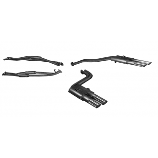 Ansa exhaust kit Lamborghini Jarama 400 GTS 2+2 from 1972 to 1976