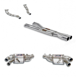 Supersprint Full Exhaust Ferrari California 4.3i V8 (460 Hp) 2009-2012 (with valve)