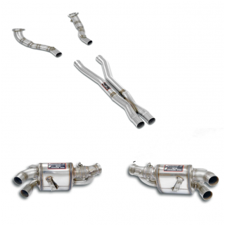 Supersprint Full Exhaust Ferrari California 4.3i V8 (460 Hp) 2009-2012 (with valve)