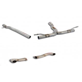 Supersprint Full Exhaust Mercedes W176 A 220 4-Matic (184 Hp) from 2013 to 2015