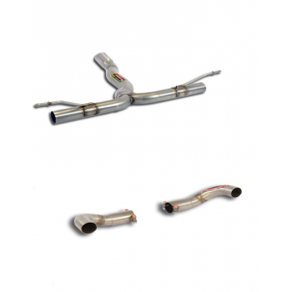 Supersprint full exhaust Mercedes W176 A 220 CDI 4-Matic (177 Hp) from 2014 to 2015