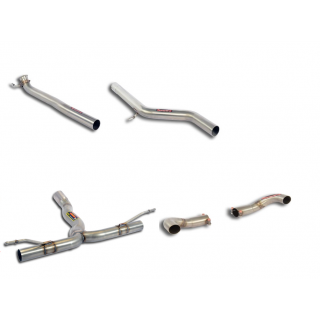 Supersprint full exhaust Mercedes W176 A 160 1.6T (102 Hp) from 2016 to 2018