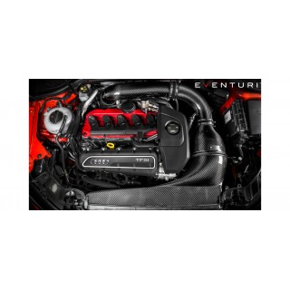 Kit completo di Aspirazione in carbonio Eventuri EVE-8VRS3-CF-LHD-INT Audi 8V RS3 GEN 1