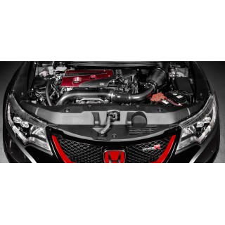 Coprimotore in carbonio rosso e nero Eventuri EVE-FK8FK2-ENG Honda FK8-Fk2