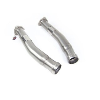 Aston Martin V8 Vantage Secondary Catalyst Replacement Pipes (2011-18) QuickSilver