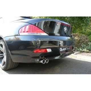 Échappement Sportif (2006-10) Bmw 650I V8 (E63 E64) E63 E64 Quicksilver