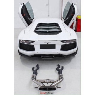 Tubi Di Eliminazione Del Catalizzatore Lp700-4 Lamborghini Aventador Lp700-4 2011 On Quicksilver