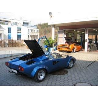 Inc. Quicksilver 1974-85 Lamborghini Countach QV-Krümmer