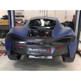 McLaren 570GT Ceramic Coated Catalyst Replacement Pipes (2016 on) QuickSilver