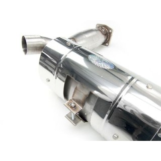 Porsche 911 Turbo (997 Gen. 1) Sport Exhaust with Race Catalysts (2006-09) QuickSilver