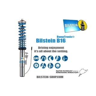 Suspension Shock Absorber Kit Bilstein Porsche 911 997 Cabrio 3.6 Carrera 4 B16 Damptronic Coilover