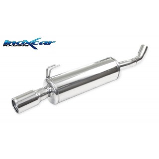 Rear Exhaust Terminal Diam. 80 Inoxcar Alfa Romeo 146 1.6 Ts 120Cv 2001