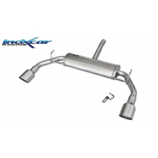 Duplex Corse Inoxcar Rear Exhaust Alfa Romeo Giulietta 1.4 Turbo Multiair 170HP 2010