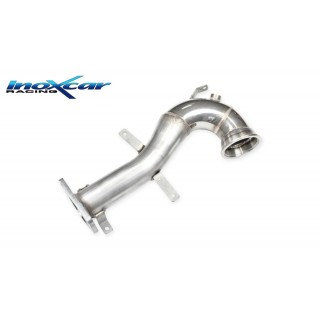 Catalyst Replacement Exhaust Pipe Inoxcar Abarth 595 1.4 Turbo T-Jet 160HP 2012