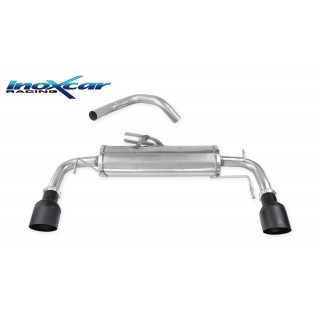 Rear Exhaust Black Ceramic Inoxcar Abarth 695 Tributo Ferrari 180Cv 2009