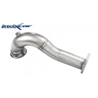 Pot d'échappement de remplacement catalyseur 70 - 60 Inoxcar Abarth 695 Tributo Ferrari 180Cv 2009