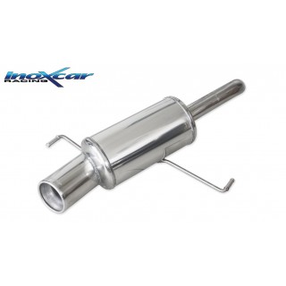 Pot d'échappement arrière inox Alfa Romeo 147 2.0 Ts 150Cv 2001