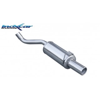 Rear Exhaust Terminal Diam. 80 Inoxcar Alfa Romeo 145 Abarth 500 1.4 Ts 103Cv 1994-1997