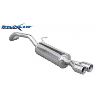 Inoxcar Rear Exhaust Terminal Audi A1 Abarth 500 1.4 Turbo 122HP 2011