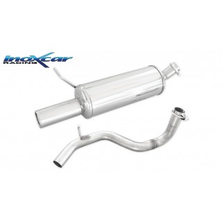 Rear Exhaust Terminal Diam. 80 Inoxcar Audi A3 Type 8L 1.9 Tdi 90Cv-100Cv 2003