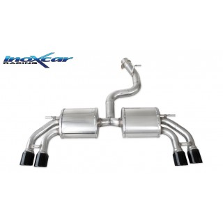 Rear Exhaust X-Race Black Edition Inoxcar Audi A3 Type 8V Sportback S3 2.0I Tfsi 300Cv 2013