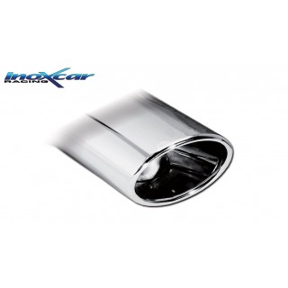 Oval Rear Exhaust 150X105 Mm Inoxcar Audi A3 Type 8V Sportback S3 2.0I Tfsi 300Cv 2013