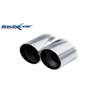 Rear Exhaust Terminal Without Silencer Racing Inoxcar Audi A3 Type 8V Sportback S3 2.0I Tfsi 300Cv 2013