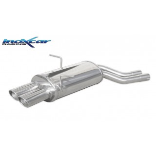 Oval Rear Exhaust Terminal 90X70 Mm Inoxcar Bmw E46 320I 150HP 1998