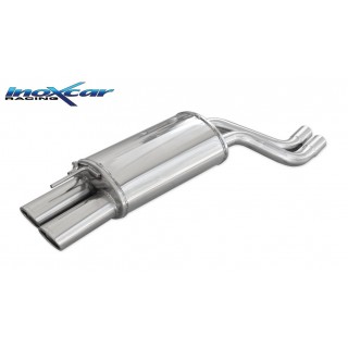 Oval Rear Exhaust Terminal 90X70 Mm Inoxcar Bmw E46 330D 184HP 2000