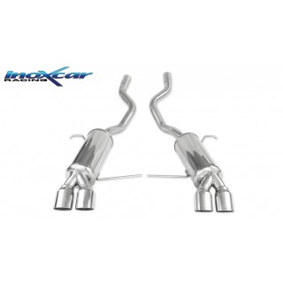 Inoxcar Racing Rear Exhaust Bmw X5 Type E53 3.0D 218HP 2001