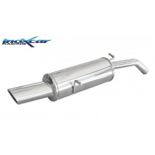 Oval Rear Exhaust Terminal 120X80 Mm Inoxcar Citroen Ds3 1.6 Turbo Thp Racing 207Cv 2011