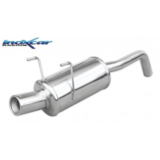 Rear Exhaust Terminal Diam. 80 Inoxcar Fiat 500 1.3 Mjet 75Cv 2007