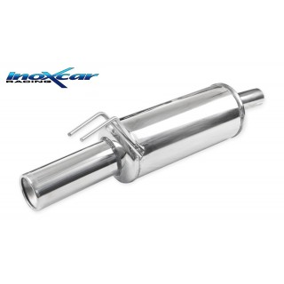 Rear Exhaust Terminal Diam. 80 Inoxcar Fiat Bravo A Type 182 1.6 16V 103HP 1995-1998