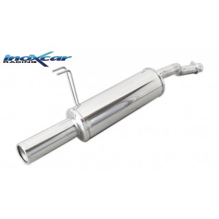 Rear Exhaust Terminal Diam. 80 Inoxcar Fiat Punto 2B Type 188 1.3 Mjet 70Cv 2003